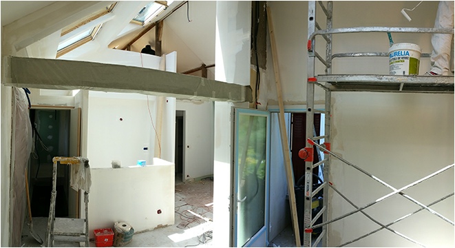 Aménagement Mezzanine grenier