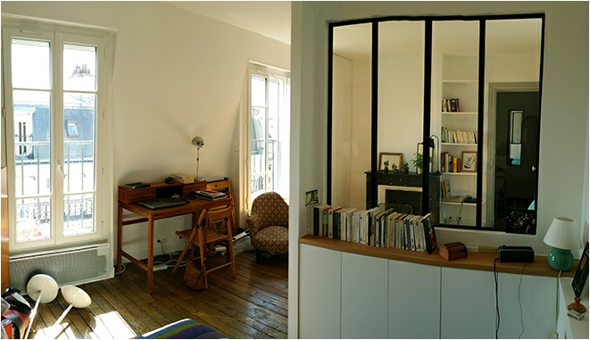 Aménagement appartement sous les toits