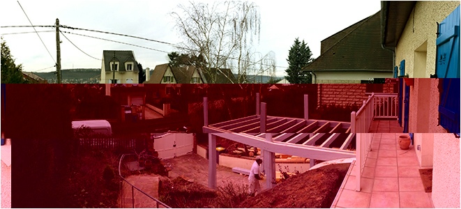 Agrandissement maison véranda sur jardin