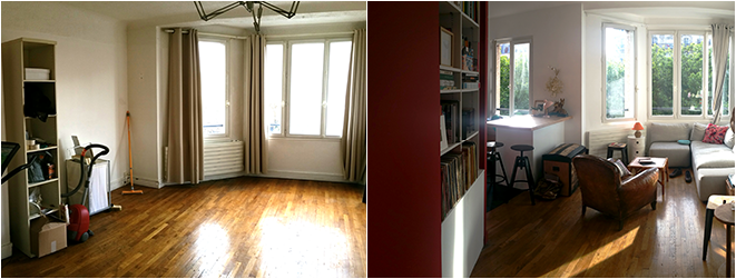 Haussmanien appartement architecte